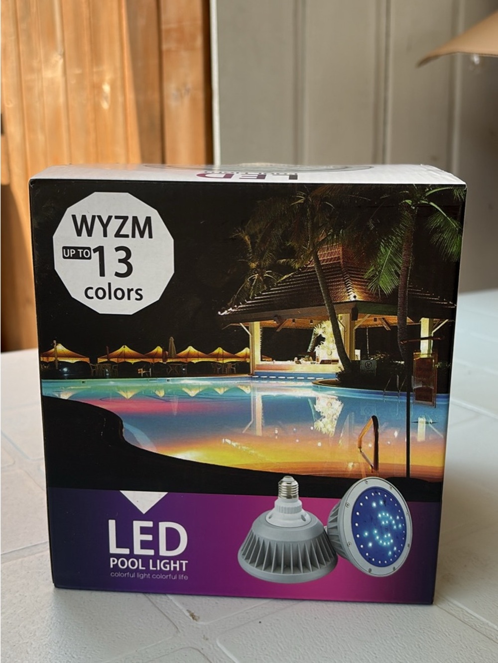 RGBW Pool Light Bulb - Color Changing LED Pool Light - Picture 5 of 8